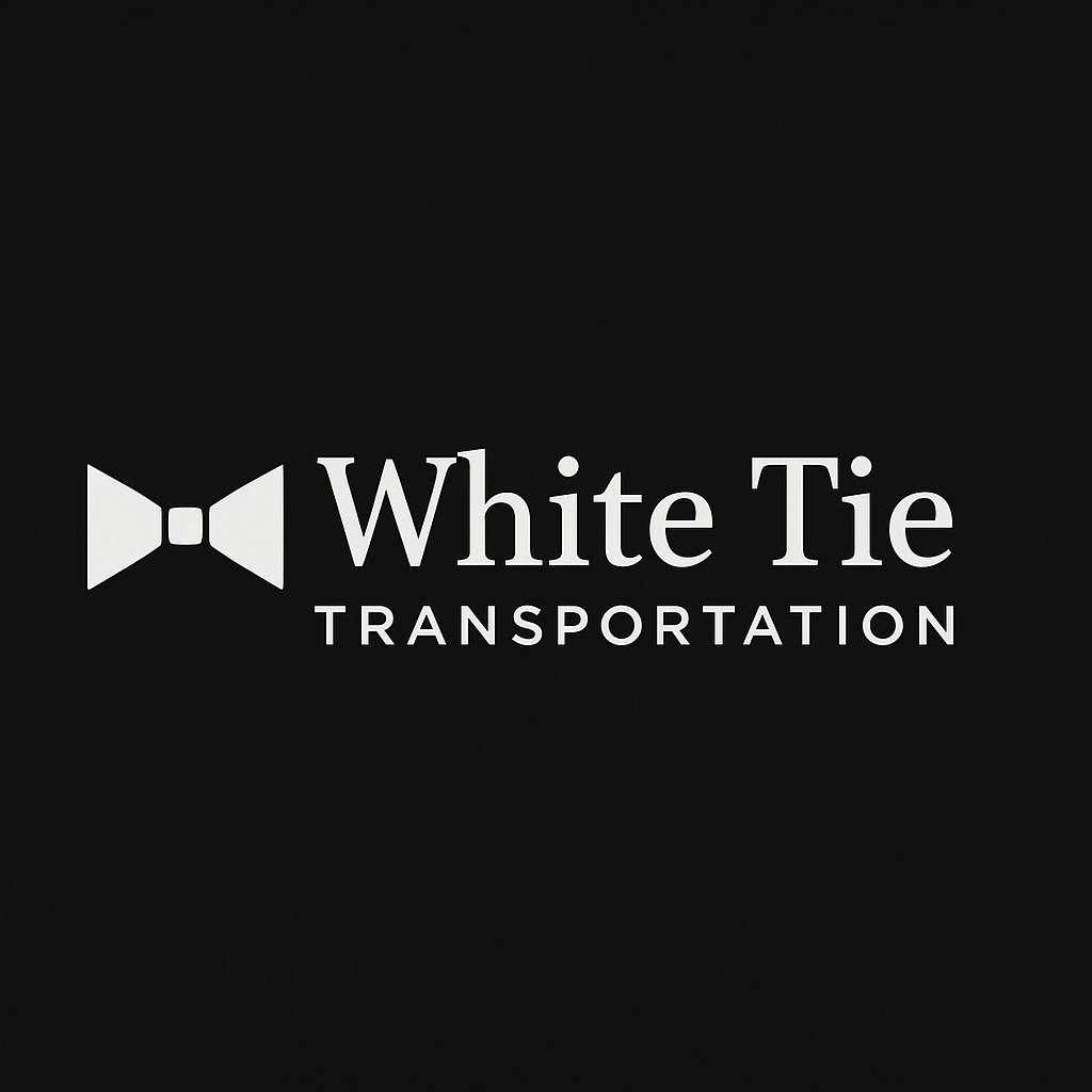 White Tie Transportation Logo